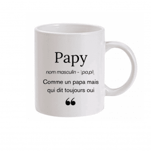 mug papy définition