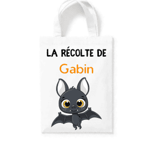 Tote bag récolte halloween