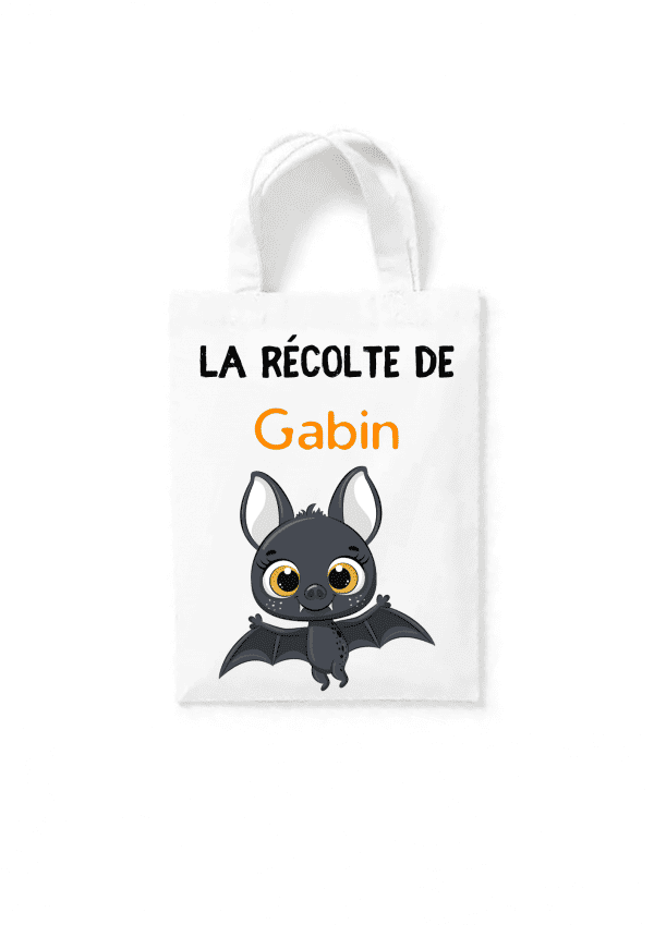 Tote bag récolte halloween