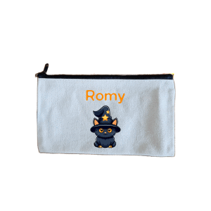 Trousse chat halloween