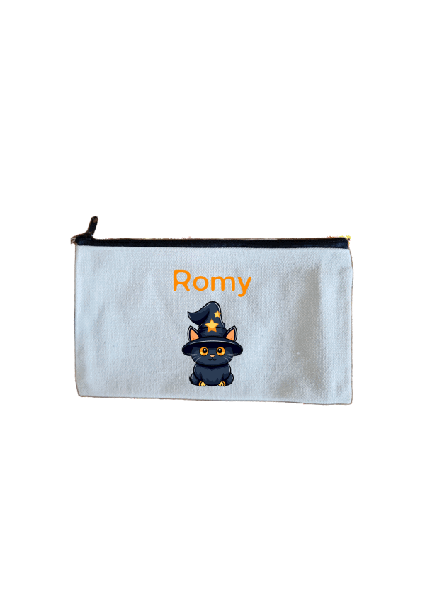 Trousse chat halloween