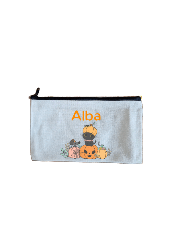 Trousse motif halloween
