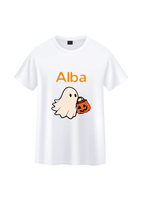 Tee-shirt enfant fantôme halloween