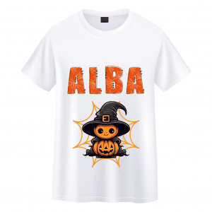 Tee-shirt enfant citrouille halloween