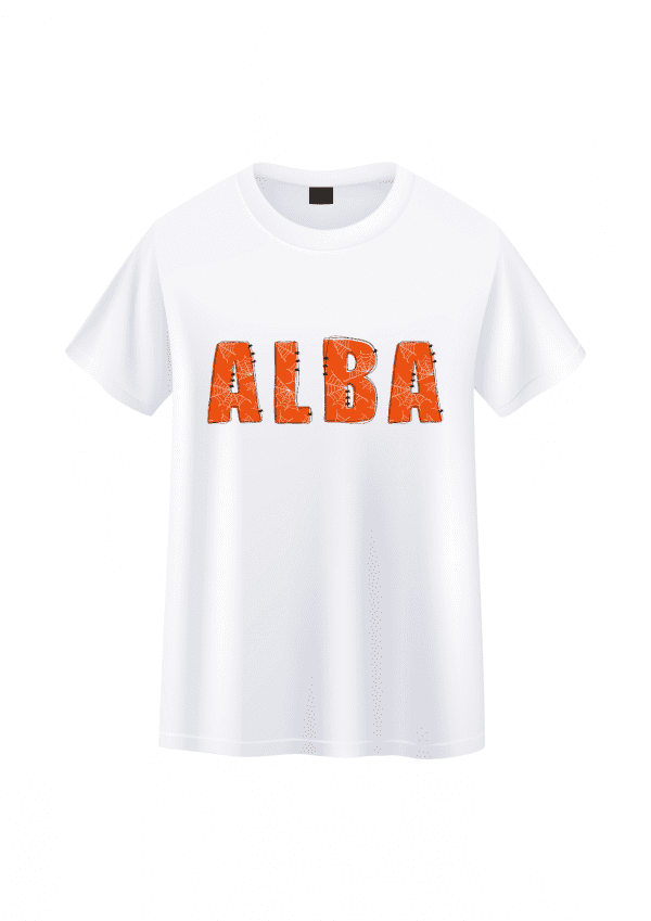 Tee-shirt enfant orange halloween