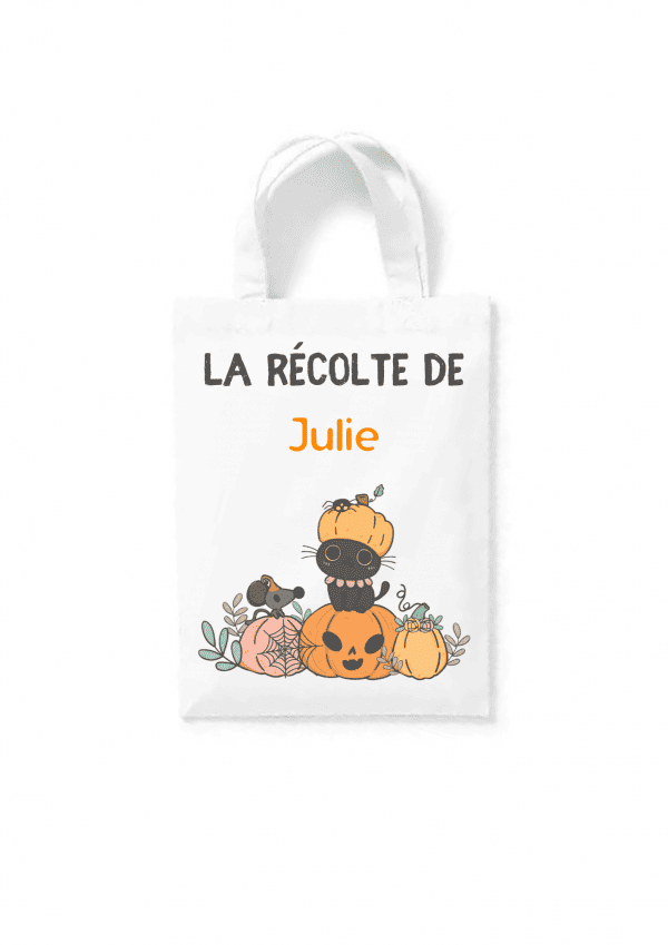 Tote bag motif halloween
