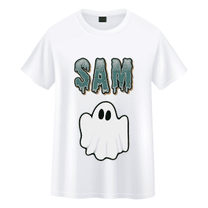 Tee-shirt enfant gris halloween