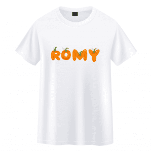 Tee-shirt enfant lettre halloween