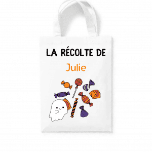 Tote bag bonbons halloween