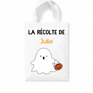 Tote bag fantôme halloween