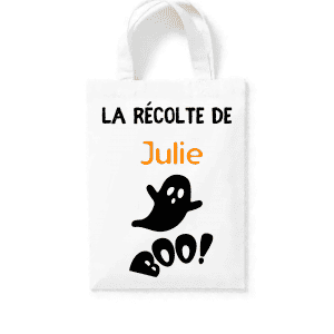 Tote bag boo halloween