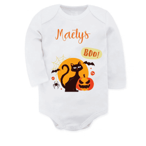 Body bébé halloween