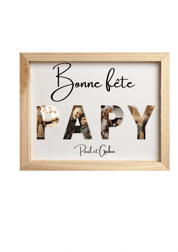 Affiche Personnalisée papy
