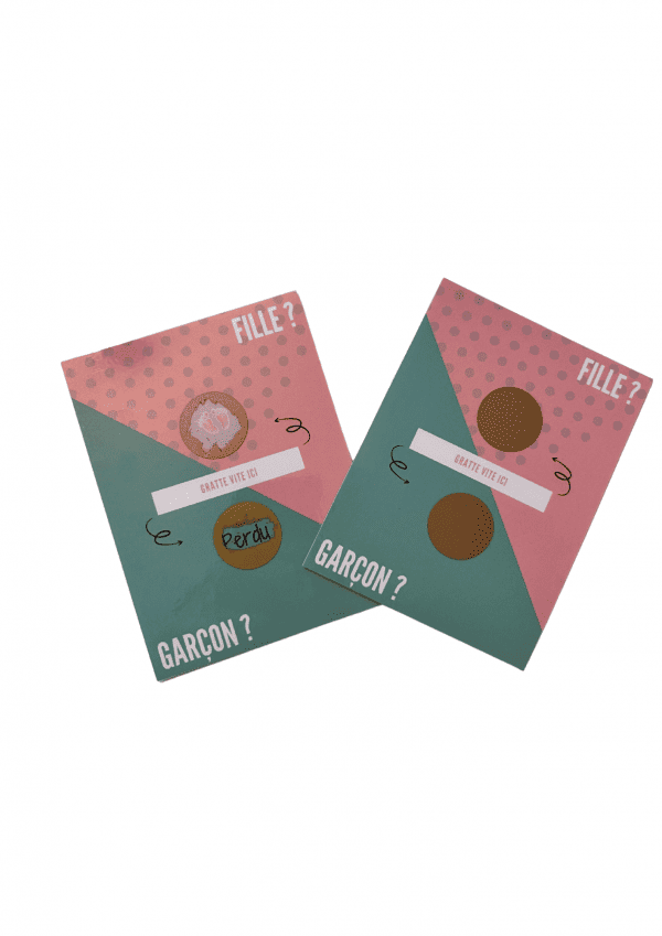 Carte à gratter annonce du sexe