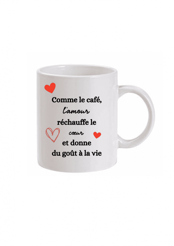 Mug café amour