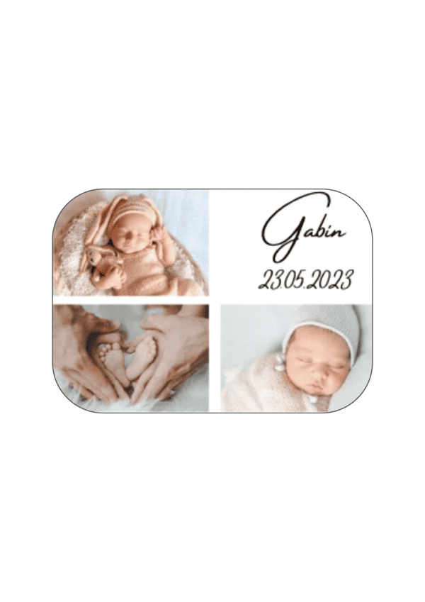 Magnet photo bébé