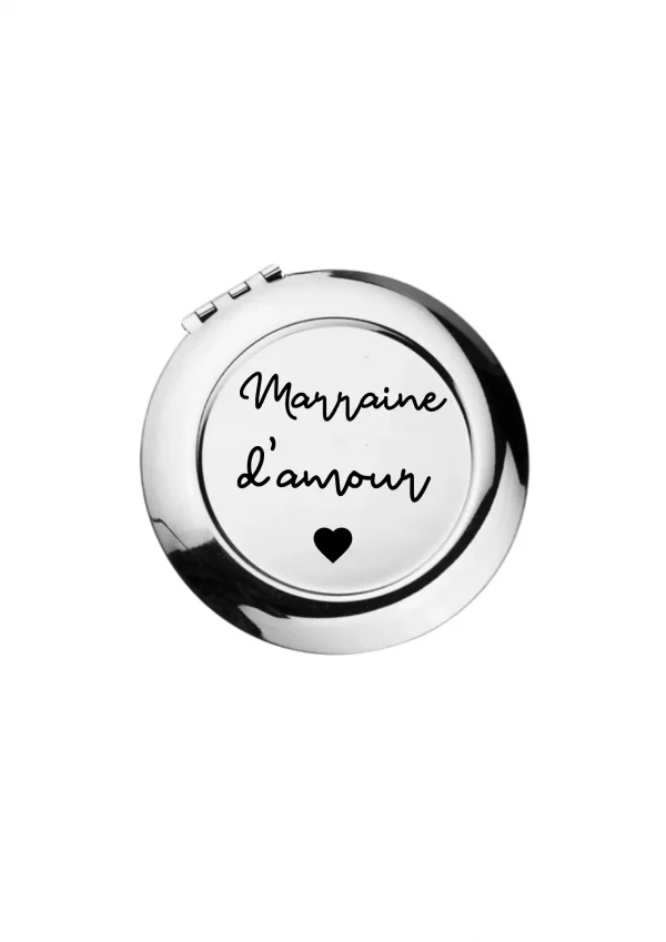 Miroir de poche marraine