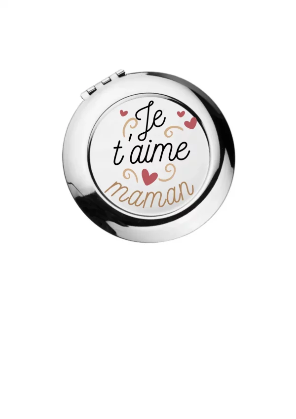 Miroir de poche love