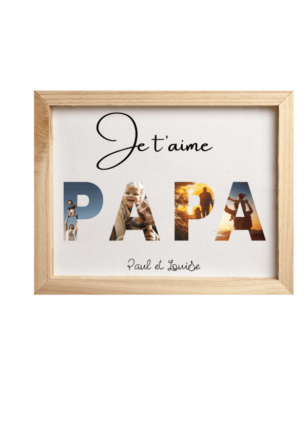 Affiche Personnalisée papa