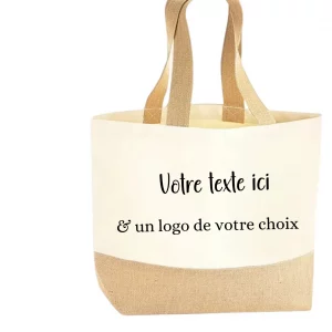 Sac cabas en toile personnalisé