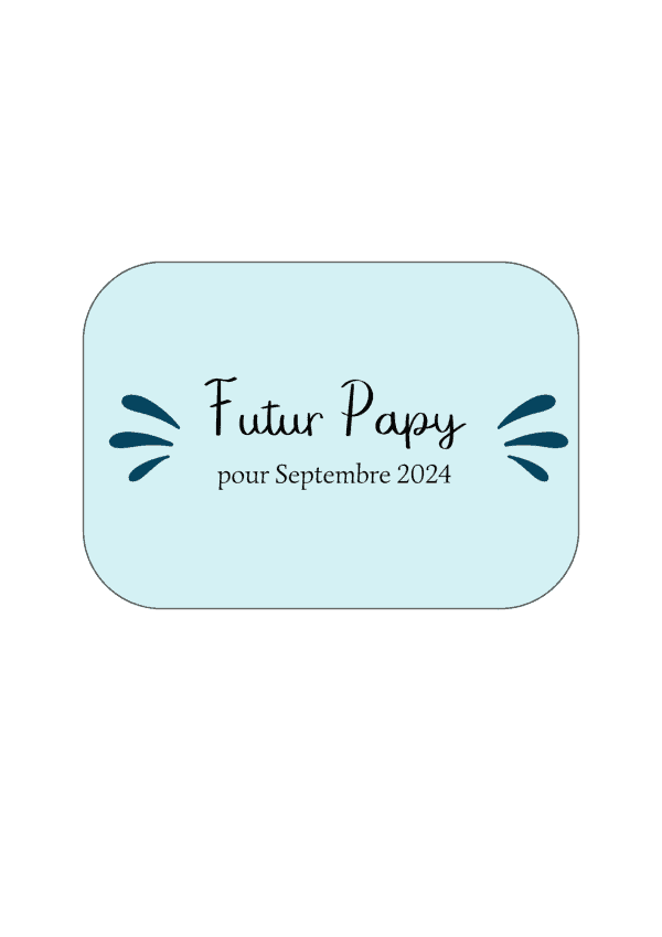 Magnet futur papy