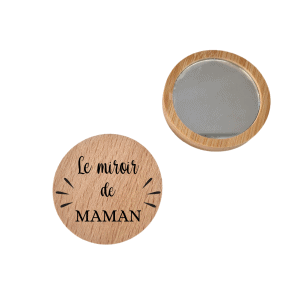 Miroir de poche personnalisé