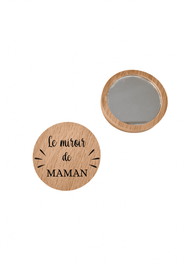 Miroir de poche personnalisé