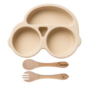 Set de repas voiture beige