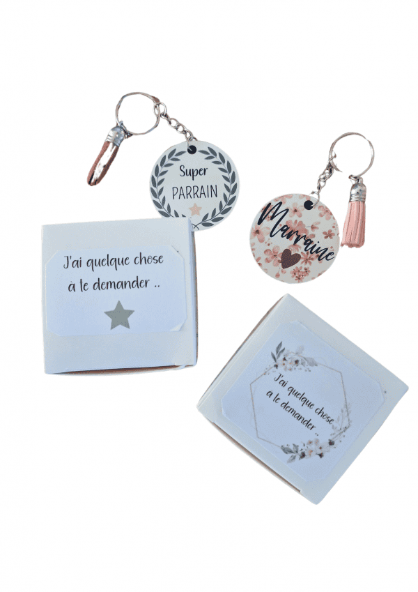 boite cadeau annonce rose