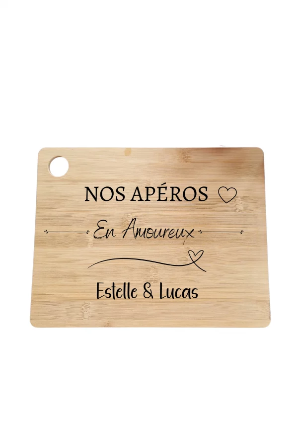 planche apéro pour amoureux