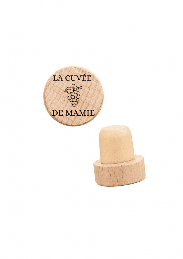 Bouchon de vin mamie cuvée
