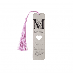 Marque page lettre mamie