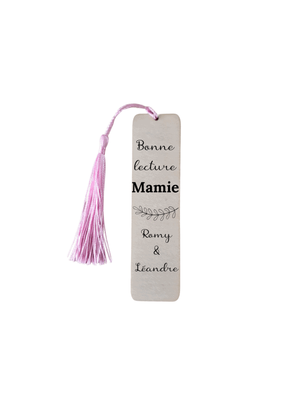 Marque page branche mamie