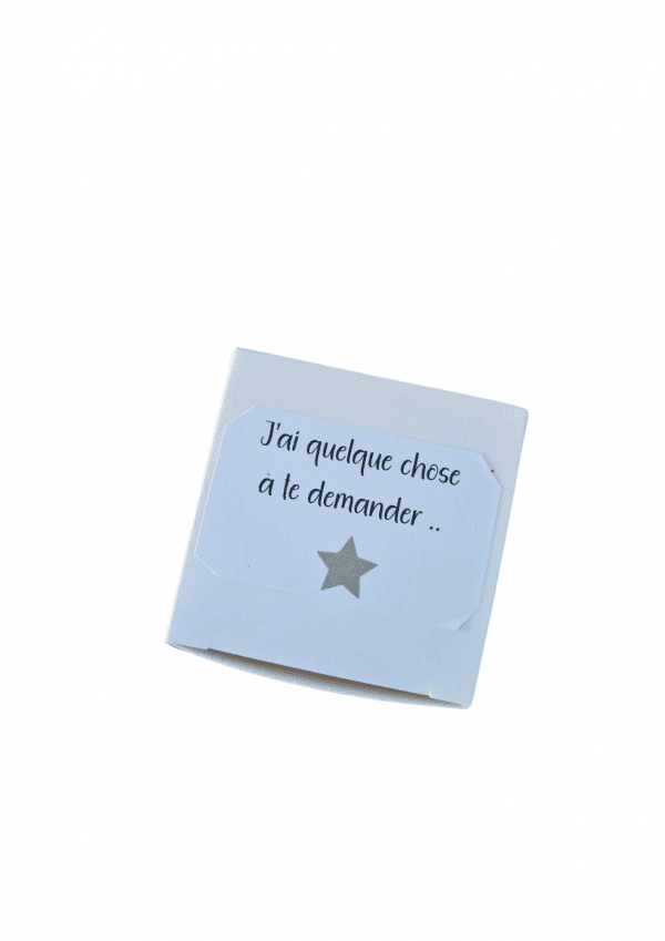boîte cadeau annonce vert