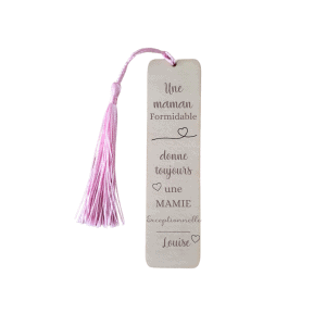 Marque page coeurs maman