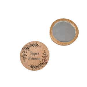Miroir de poche super maman