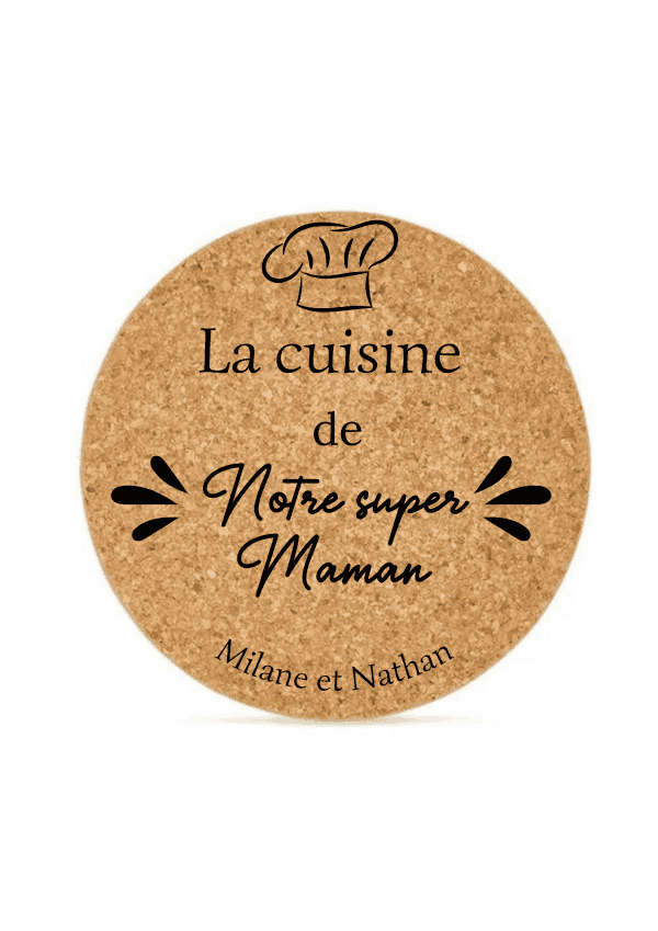 Dessous de plat maman toque