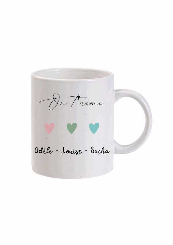 Mug on t'aime