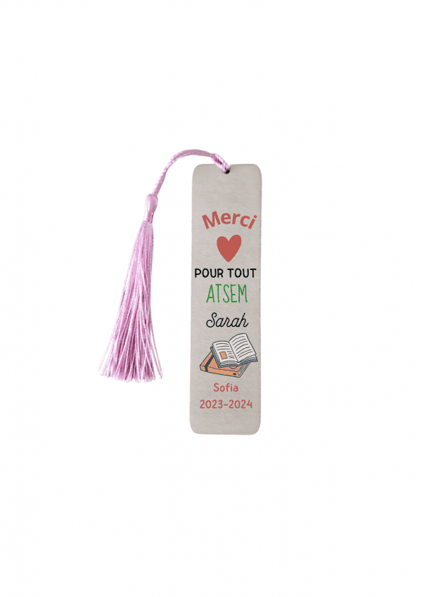 Marque page cahier