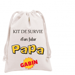 Sac de survie d’un futur papa