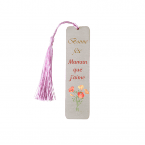Marque page fleurs