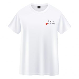 Tee-shirt papa d’amour
