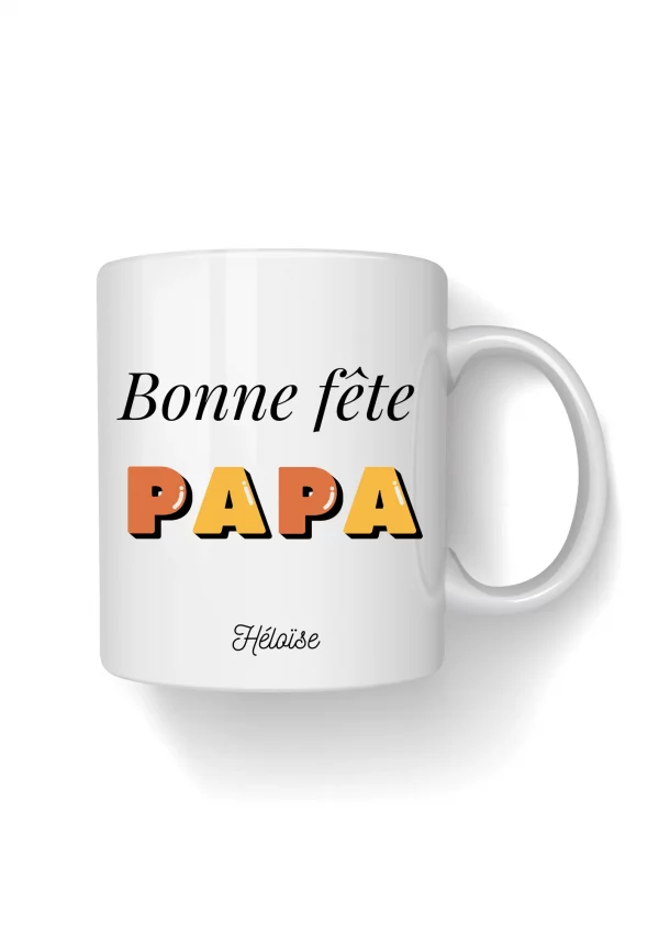 Mug papa orange