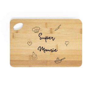 Planche apéro en bois à motifs