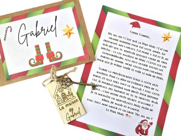 Clé magique du père noël