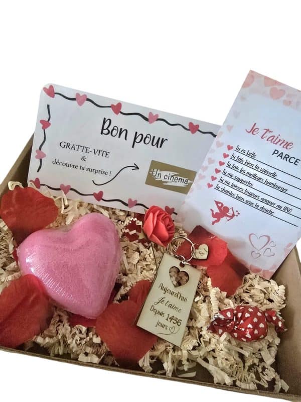 Coffret Saint-Valentin