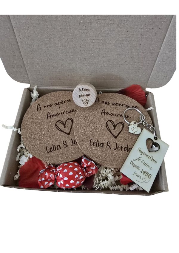 Petit coffret Saint-Valentin