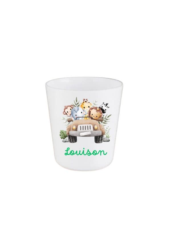 Gobelet animaux