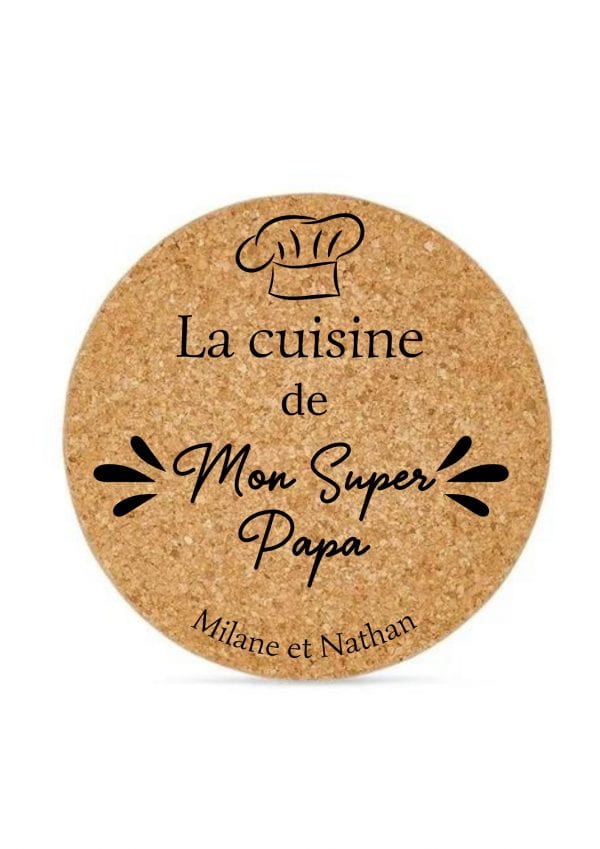 Dessous de Plat Toque et Cuisine
