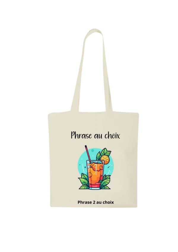 Tote Bag Apéro Personnalisable